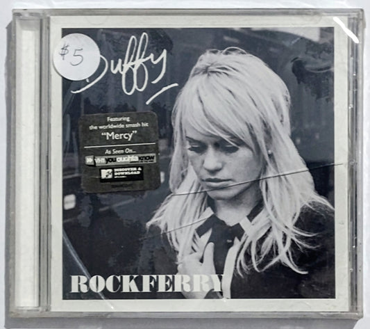 Duffy - “Rockferry” - COMPACT DISC VG/M (Sealed with hype sticker; badly cracked case)