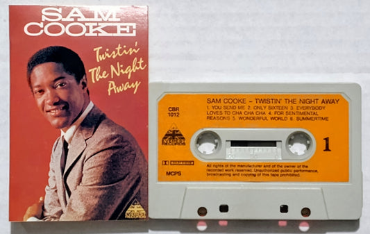 Sam Cooke - “Twistin’ The Night Away” - CASSETTE TAPE (UK) VG/NM
