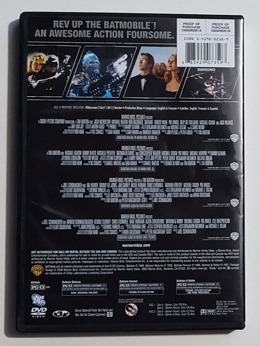 Batman 4-Film Collection - DVD