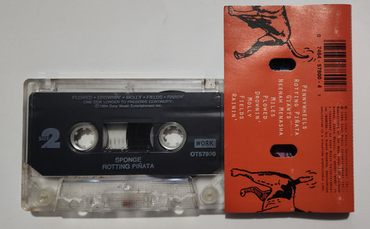 Sponge - "Rotting Piñata" - CASSETTE TAPE VG+/VG+