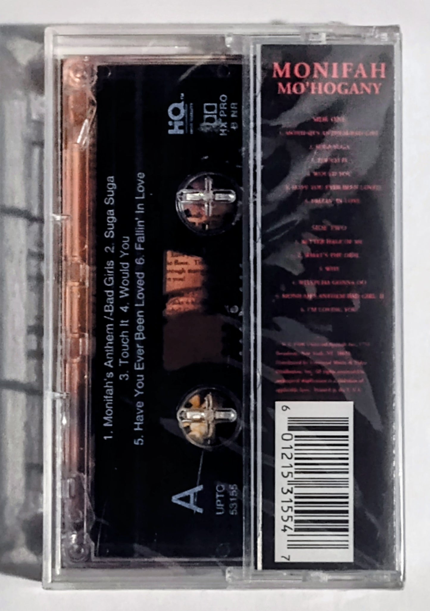 Monifah - “Mo’hogany” - CASSETTE TAPE M/M (Sealed with hype sticker)