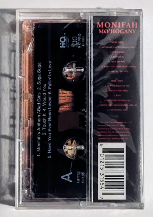 Monifah - “Mo’hogany” - CASSETTE TAPE M/M (Sealed with hype sticker)