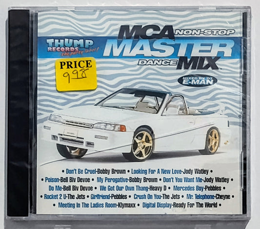 Various Artists - “MCA Non-Stop Master Dance Mix” - COMPACT DISC NM/M (Sealed; cracked cover)