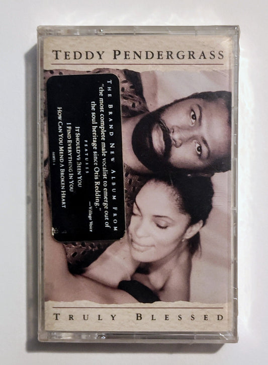 Teddy Pendergrass - "Truly Blessed" - CASSETTE TAPE M/M (Sealed)