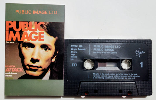 Public Image Ltd (PIL) - "First Issue" - CASSETTE TAPE (Original; DOLBY) VG/VG+