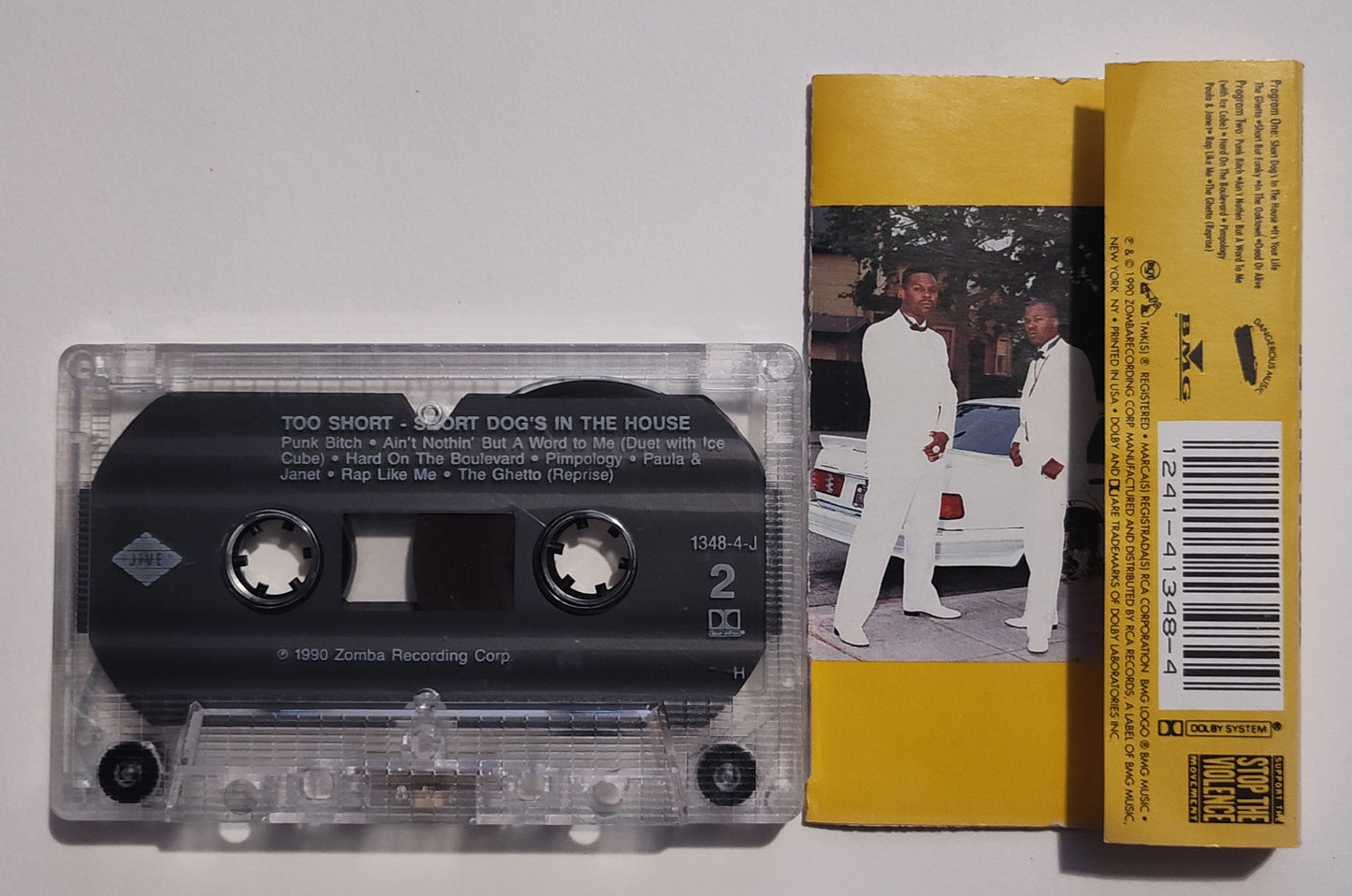 Too $hort - "Short Dog's In The House" - CASSETTE TAPE (DOLBY) VG+/VG+