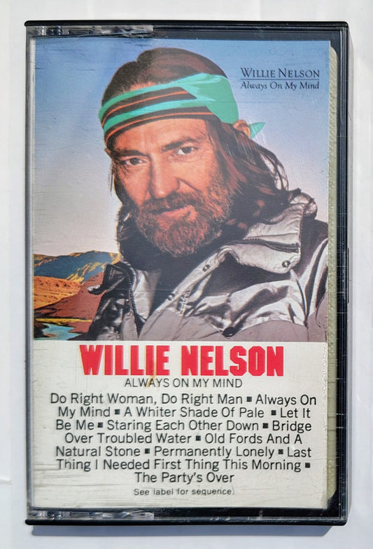 Willie Nelson - “Always On My Mind” - CASSETTE TAPE VG/VG+
