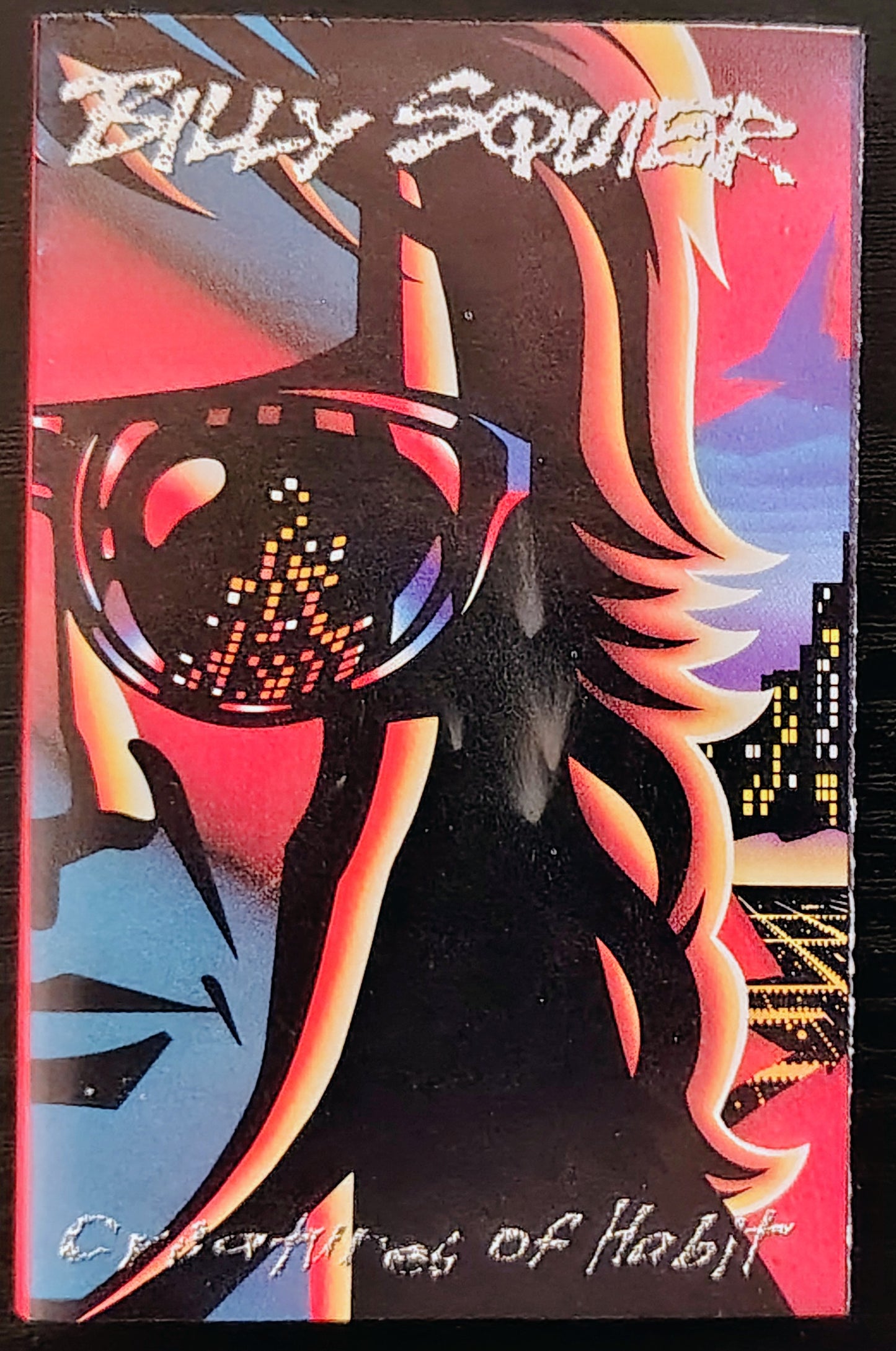 Billy Squier - “Creatures Of Habit" - CASSETTE TAPE. VG+/VG+