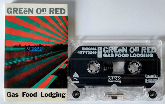 Green On Red - “Gas Food Lodging” - INDIE CASSETTE TAPE VG+/VG+ *🚨*
