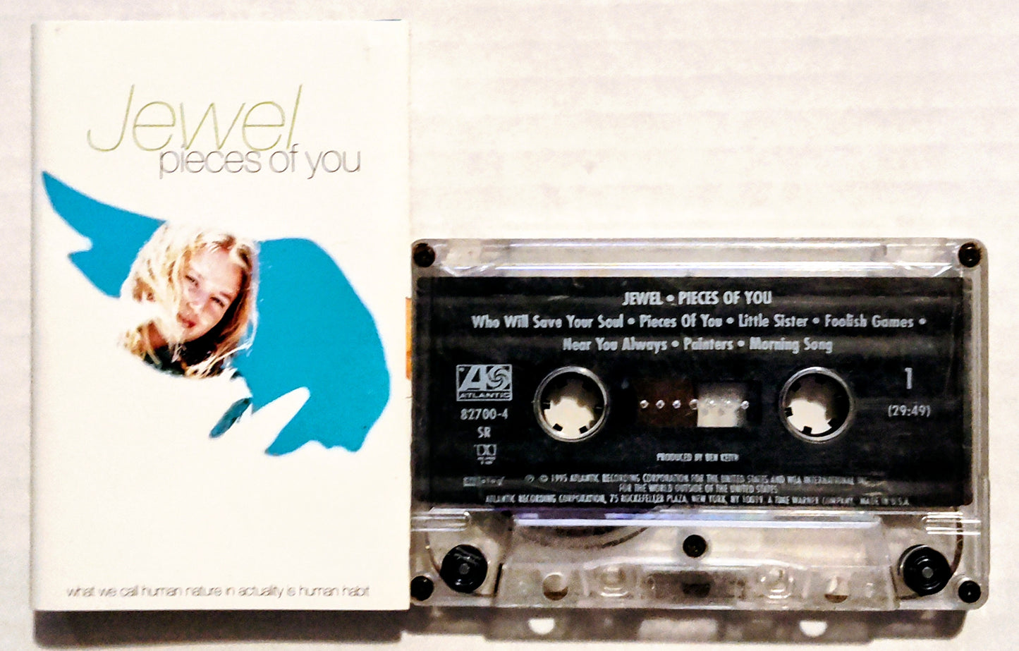 Jewel - “Pieces Of You” - CASSETTE TAPE VG/G+