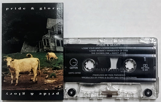 Pride & Glory - “Pride & Glory” - CASSETTE TAPE VG+/VG