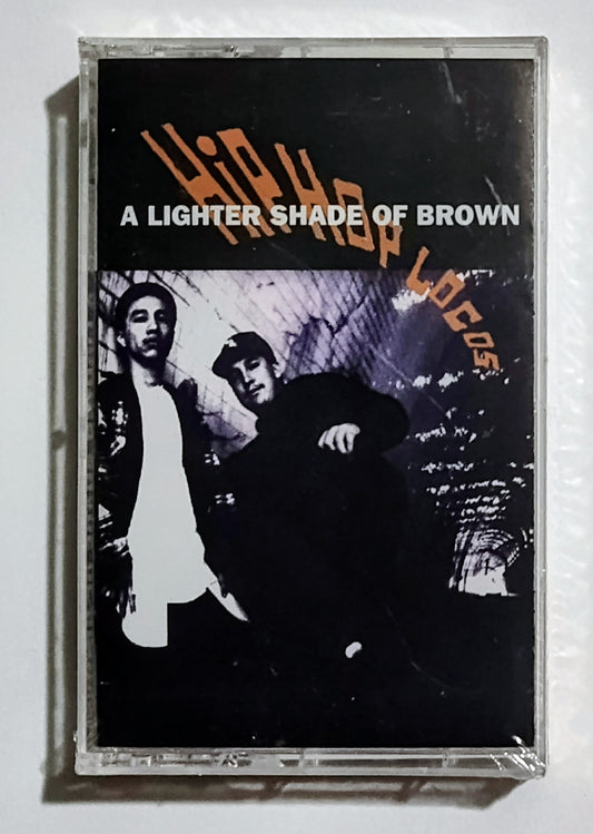 A Lighter Shade Of Brown - "Hip Hop Locos" - CASSETTE TAPE VG+/M (Sealed; drill hole in spine)