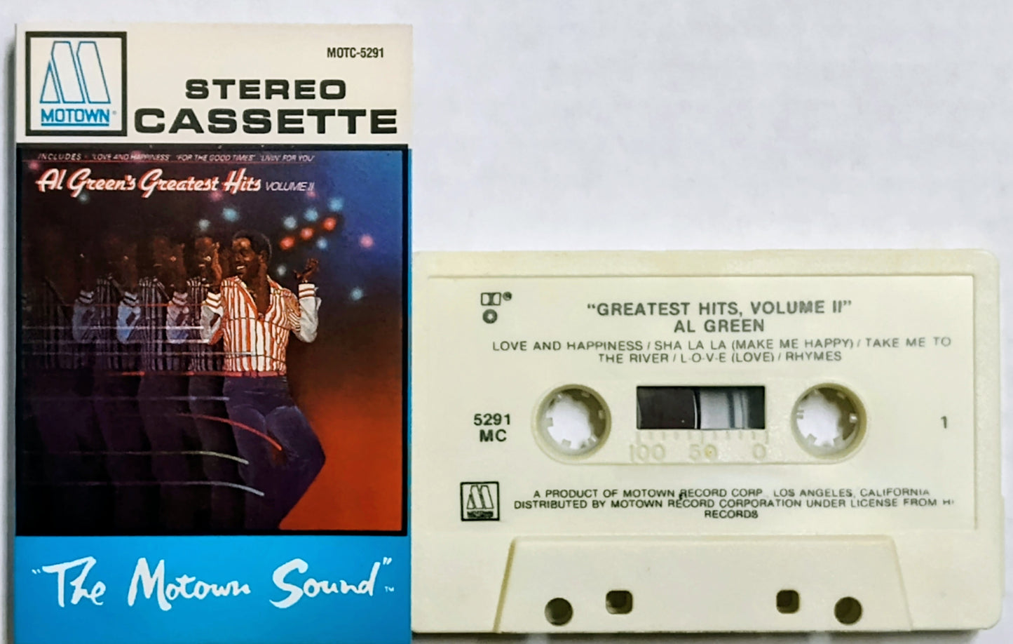 Al Green - “Greatest Hits, Volume II” - CASSETTE TAPE VG+/VG+