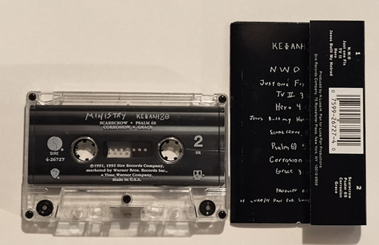 Ministry – "ΚΕΦΑΛΗΞΘ" - CASSETTE TAPE (SR; DOLBY HX PRO B NR) VG+/VG+