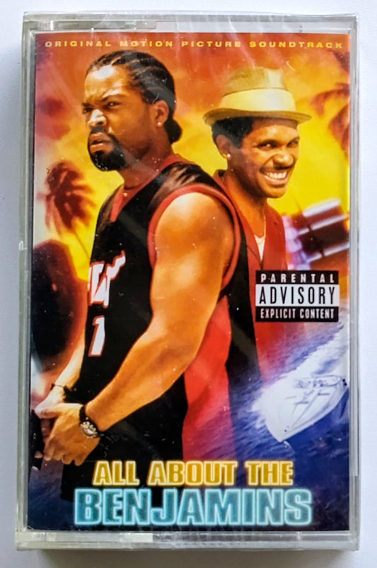 Various Artists - “All About The Benjamins Soundtrack” - CASSETTE TAPE NM/M (Sealed; tiny tear in cellophane)